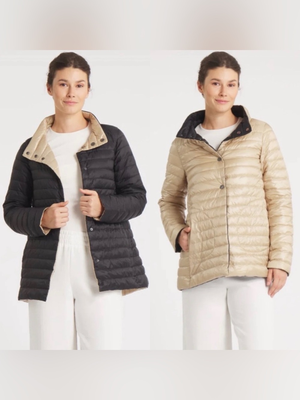 The Knightsbridge Lightweight 2 in 1 Reversible Down Jacket